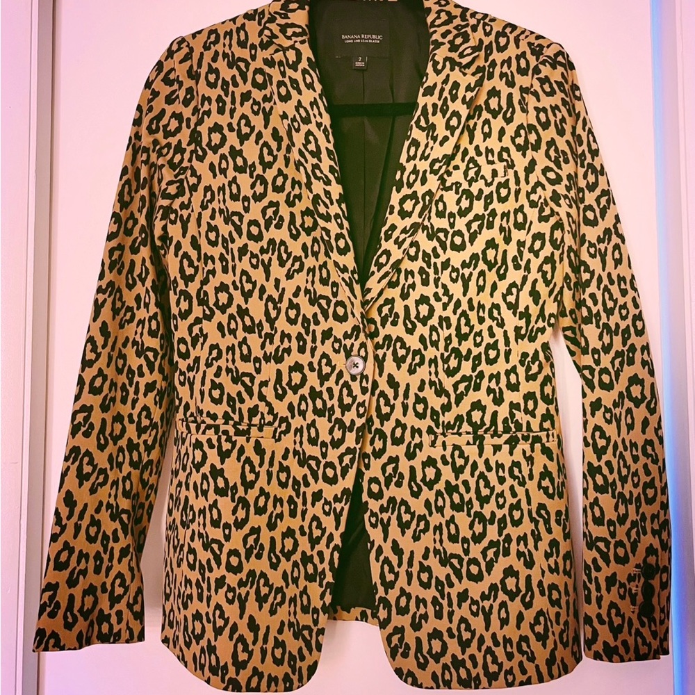 Banana Republic Long and Lean blazer